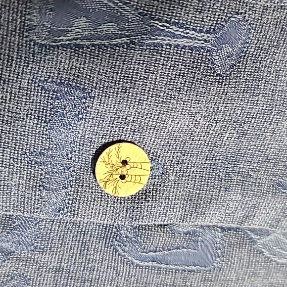 Big Dogs Blue Casual Button Down Shirt - Picture 9 of 10